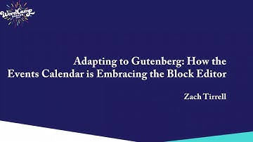 Adapting to Gutenberg
