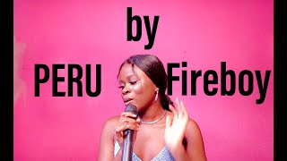 FIREBOY- PERU COVER BY MCCHERYL