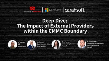 On-demand Webinar - CMMC Essentials for ESP/CSPs: Leveraging Microsoft for Optimal Security