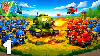 🏰Tower War Gameplay Walkthrough Levels 21-25 Stronger Tower Battles (Android,iOS) screenshot 4