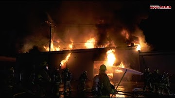 Commercial Structure Fire Panorama City 7-20-20