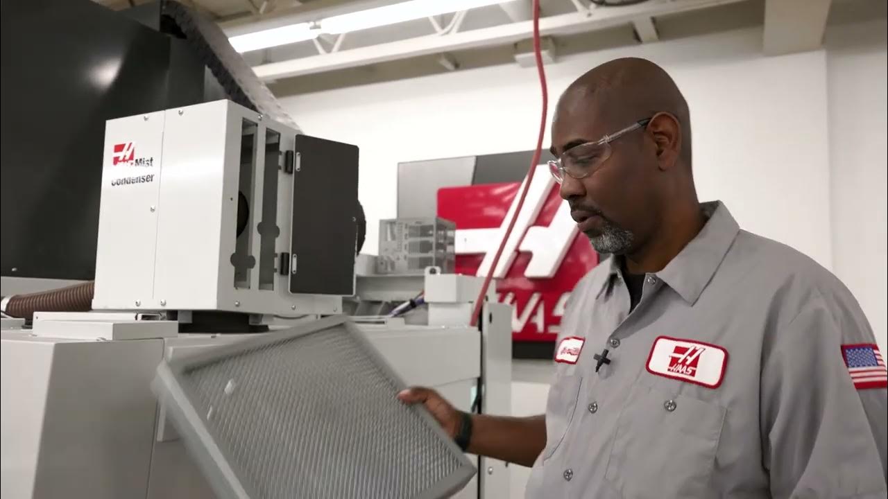 Haas Coolant Mist Condenser Simple Maintenance Haas Automation, Inc 한글