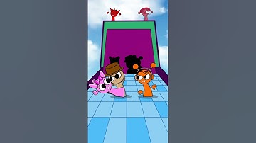 POV Perfect Puzzle Challenge :  Oren, Pinki vs Tan  #sprunki #funny #incredibox