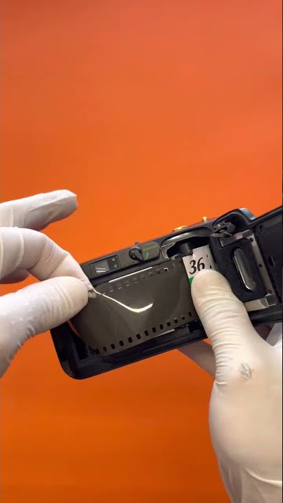 Quick guide loading 35mm film for Olympus Mju Zoom Deluxe 35-70mm