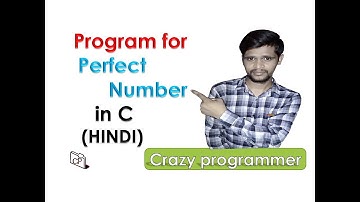 Program check whether the Number is Perfect or Not in C (HINDI)? || ForBeginners || #CP16