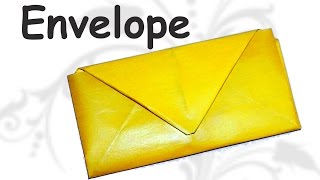 DIY crafts - Easy origami envelope tutorial // DIY beauty and easy