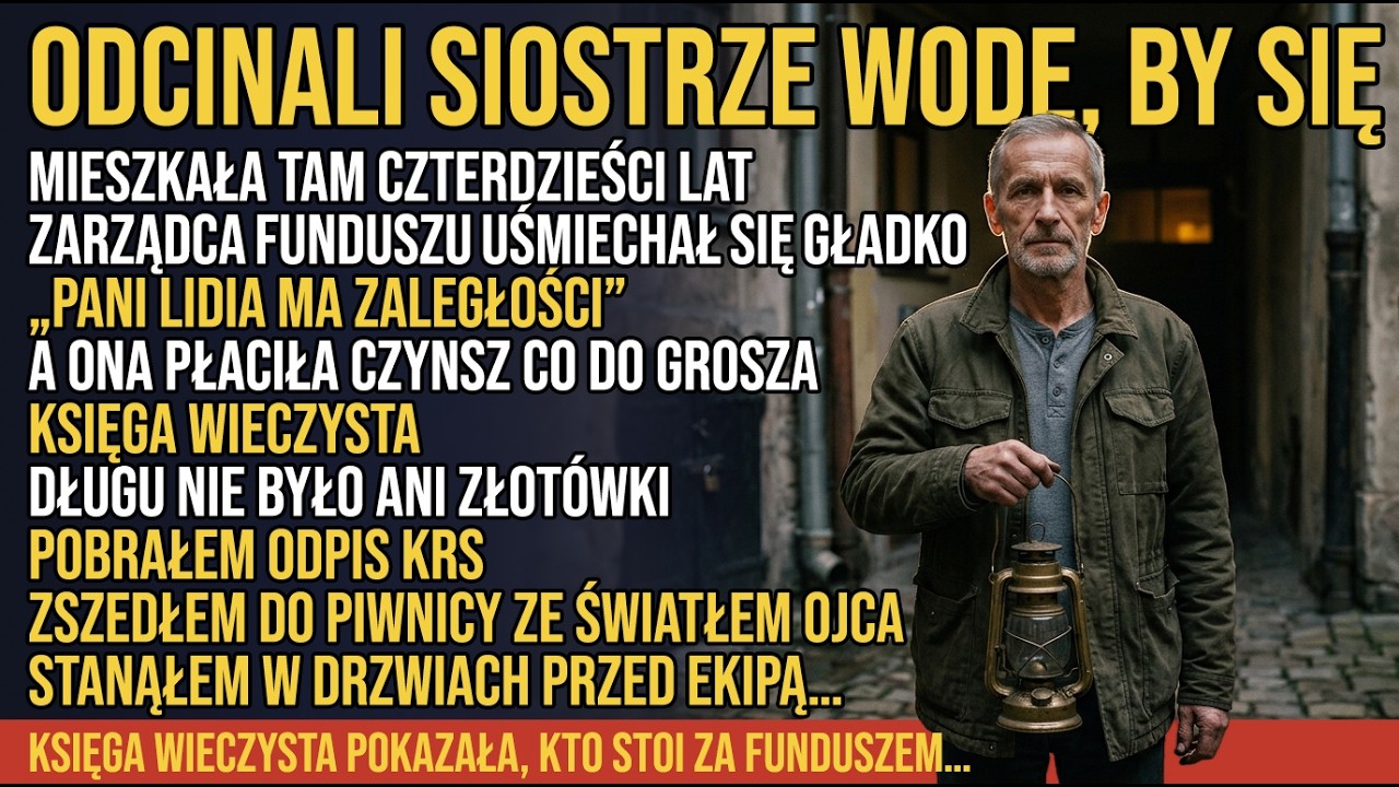 „Henryk, oni przyjechali.” Te trzy słowa w słuchawce i wiedziałem, że muszę tam być natychmiast. Pojechałem do kamienicy, w której Lidia mieszka czterdzieści lat. W bramie zobaczyłem Wysockiego w...