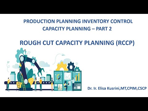 Rough Cut Capacity Planning (RCCP) in Production Planning & Control