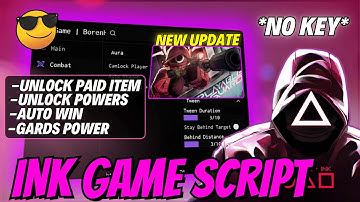 🖋️ Best Ink Game Script 2025 | Unlock Paid Items, Guards Powers, Auto Win & More! l No Key