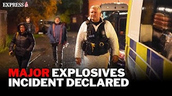 Thumbnail for MAJOR incident in Derby as 200 homes evacuated and two arrested in explosives raid