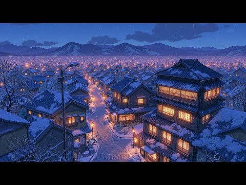 Snowy Night Over A Quiet Winter Town Cozy Lofi Beats Warm Lights For Deep Focus And Relaxation Snowy Night Over A Quiet Winter Town Cozy Lofi Beats Warm Lights For Deep Focus And Relaxation