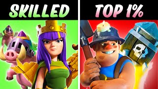 What Is The Most "HIGHEST SKILL" Deck to Master In Clash Royale?