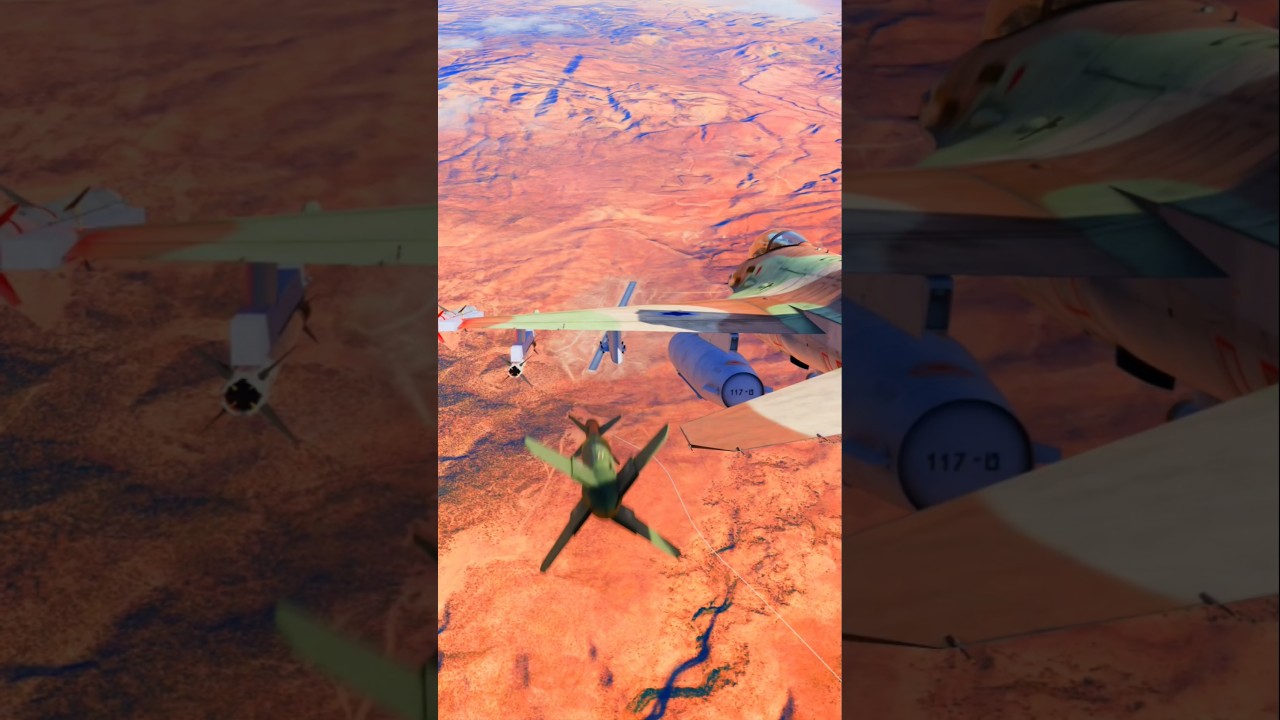 F-16 strikes Iranian Unit | DCS World