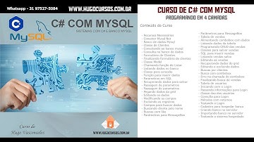 Curso de C# com Mysql - Aula 08 - Formulário de Clientes