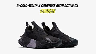 A-COLD-WALL* x Converse Aeon Active CX Carbon Converse Geo Forma Boot Black