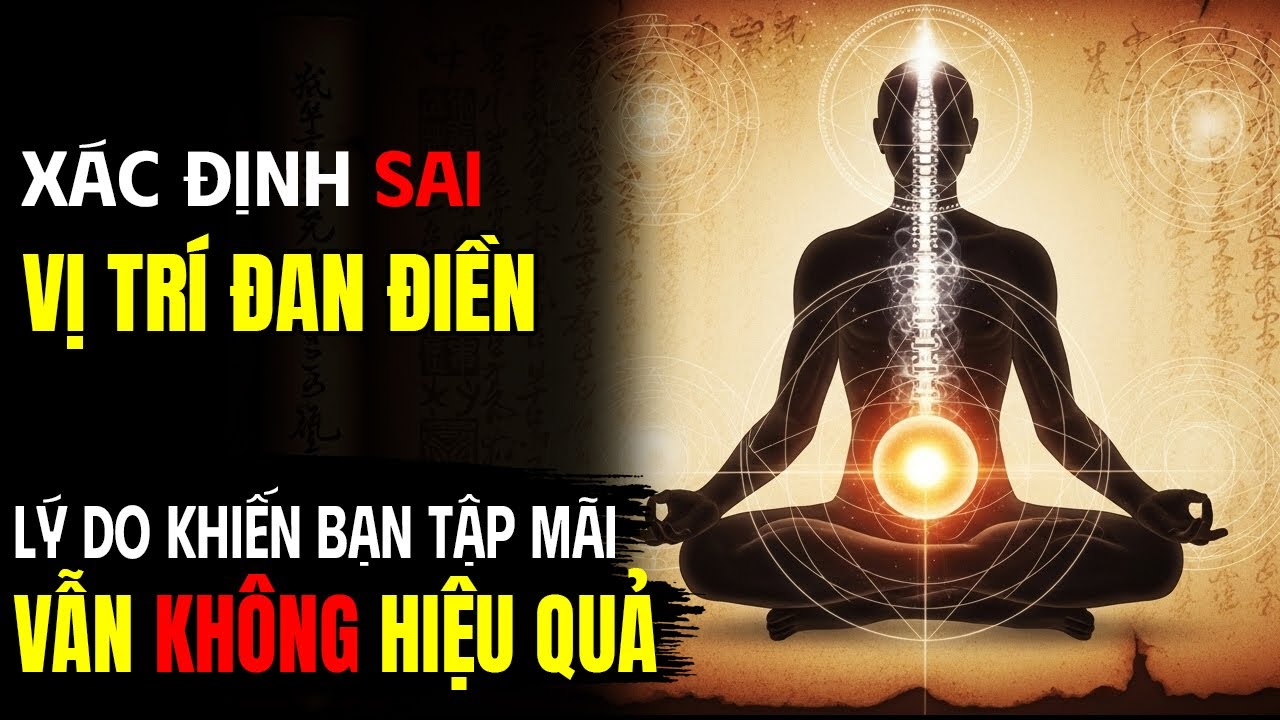 Bí mật vị trí thật của Đan Điền｜Lý do Vì sao thở tụ khí Đan Điền không hiệu quả | Tuổi Già 100 năm