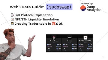 Web3 Data Guide: Sudoswap NFT AMM (SQL on Ethereum)