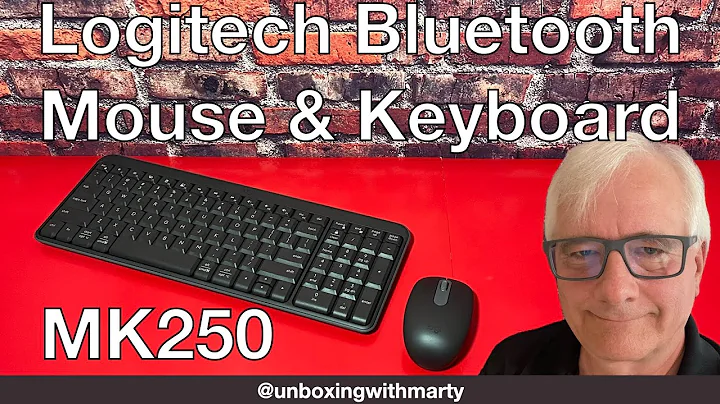 Logitech MK 250 Mouse and Keyboard, Easy to Pair,  Modern, Compact and has Outstanding Battery Life