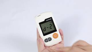 Glucose monitor how to set up date and time screenshot 5