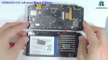 How To Disassemble ODROIOD-GO Advance Black Edition