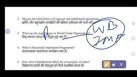 Globalisation C-811, Questions paper discusses , by Vishwajeet Singh 13Aug,2020