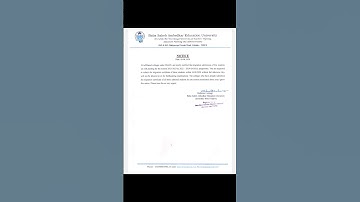 Notice Regarding Migration Submission Under BSAEU For B.Ed And M.Ed  @PEDAGOGYOFCURIOSITY