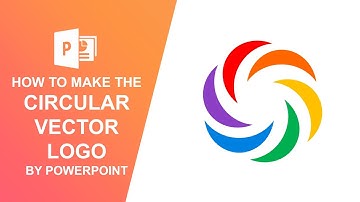 How to Make This Circular Vector Logo by PowerPoint