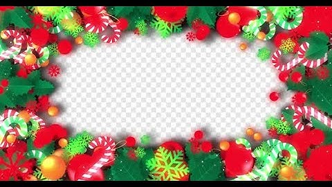Christmas 2024 Frame Alpha | Motion Graphics template - Envato elements