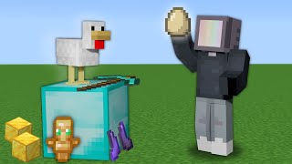 Minecraft, But Eggs Drop OP Items...