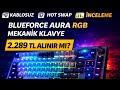 Blueforce Aura RGB Wireless Mekanik Klavye Kutu Açılımı | Bu Fiyata Nasıl Sizce? #pcgaming #pcbuild