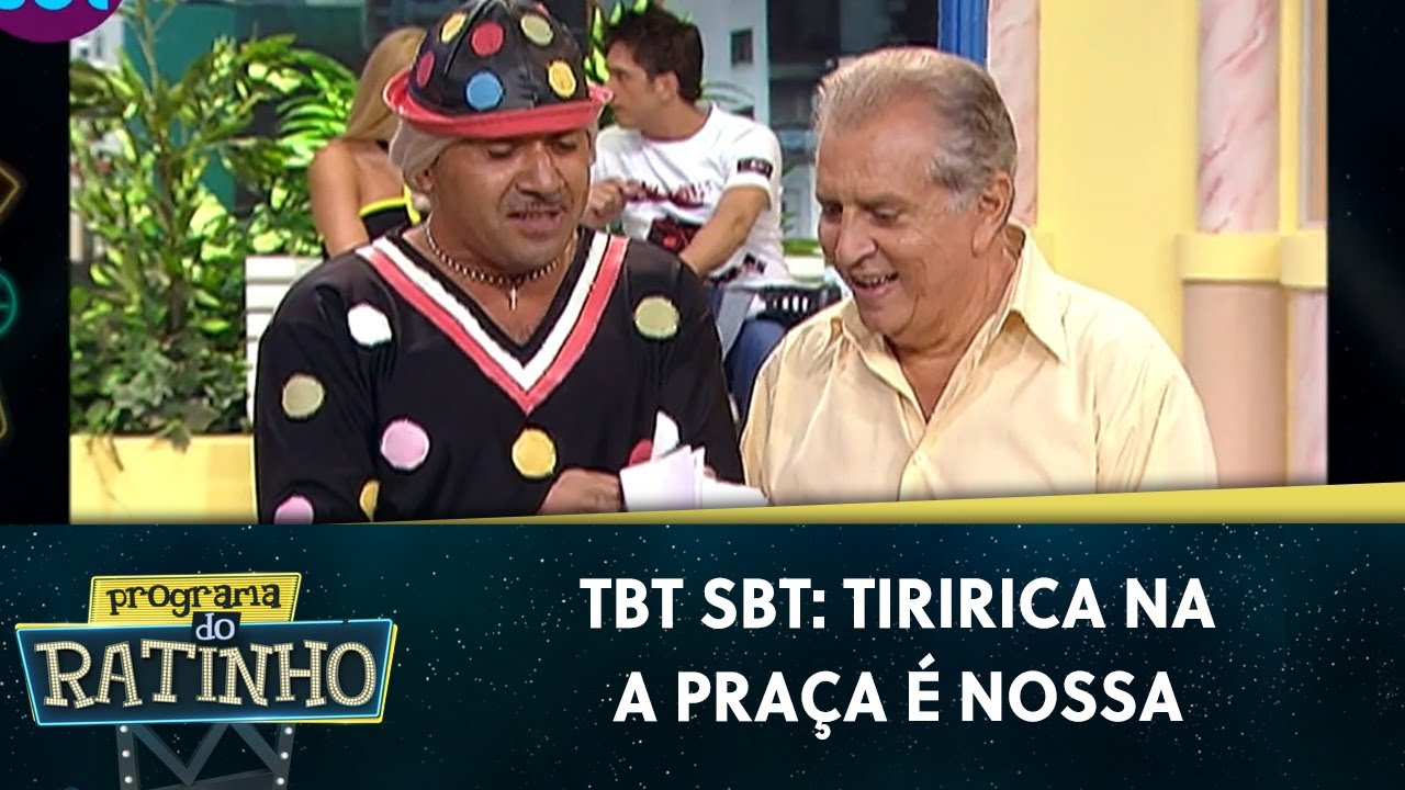 TBT SBT: Tiririca na A Praça é Nossa | Programa do Ratinho (02/11/23 ...