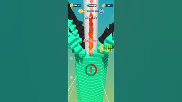 stackball#🔥🏀🏀🔥# tiles braker#gameplay#level 134#🍃☘️🍀#ios#androidgames #3d #all levels#shorts#android