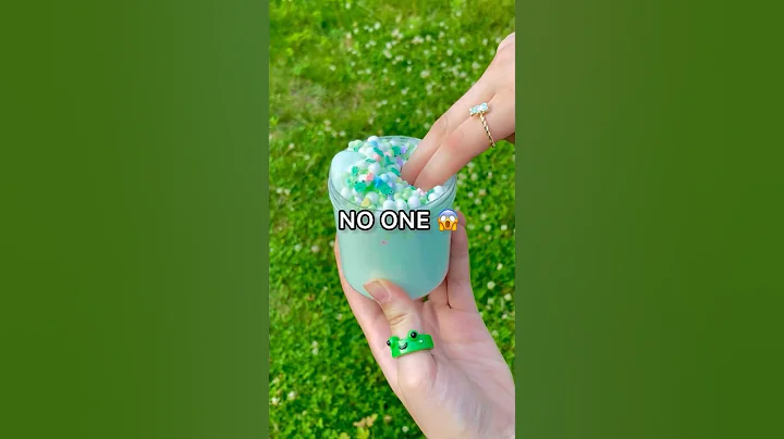 NO ONE BOUGHT MY SLIME! 😱😭 *diy satisfying asmr*