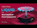 Creating a liquid mixture for waterdrop photography