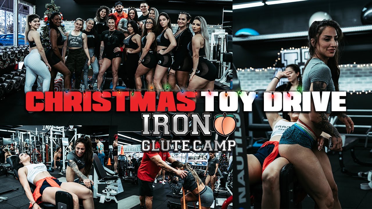 IRON GLUTE CAMP 🍑 WITH BAKHAR NABIEVA & IRON UNIVERSITY CHRISTMAS TOY