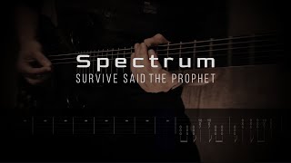 Survive Said The Prophet / Spectrum【ギター練習用】【for Guitar player】【ギタータブ譜】【Guitar TAB】【Guitar cover】