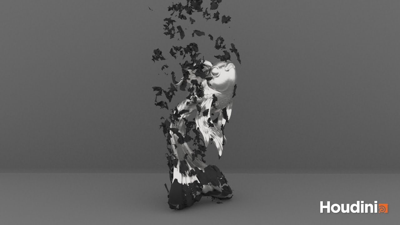 Vellum Peel Effect + Breakdown | Houdini 18.5 | DaVinci Resolve 17 ...