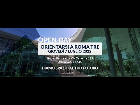 Orientarsi a Roma Tre 2022 - il Dipartimento di Studi Umanistici. Offerta formativa A.A. 2022/2023