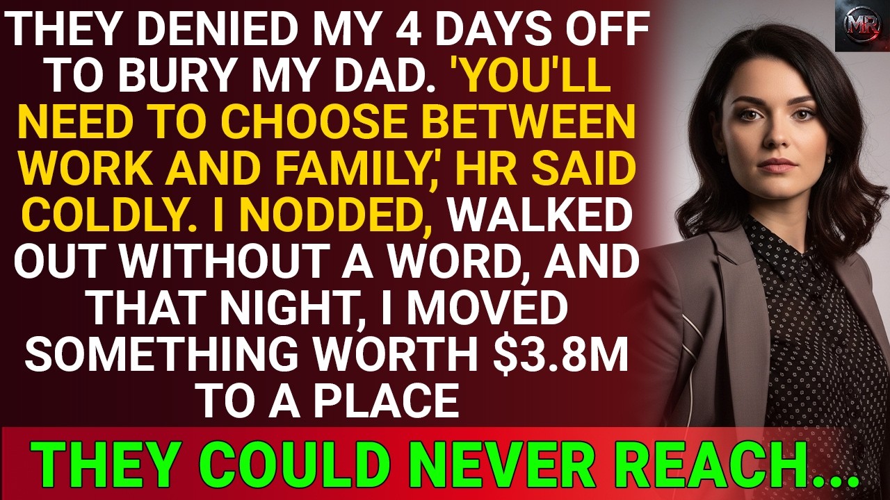 Company Denied My 4 Vacation Days For Dad's Funeral—That Night I Moved...