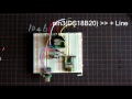 DS18B20で温度を測って遊ぶ(ESP8266,ESP-WROOM-02)