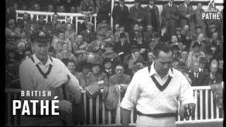 Australians Tour Opens At Worcester Aka Bradman Hits First Century (1948)