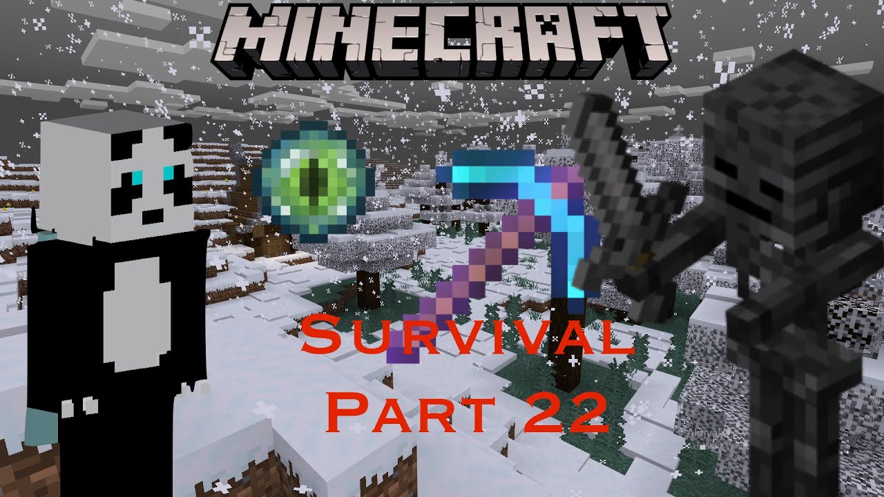 Minecraft PE: Let’s play Survival PART 22 - YouTube
