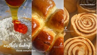 aesthetic baking tiktok compilation  | recipe video compilation | anisacakesandbakes