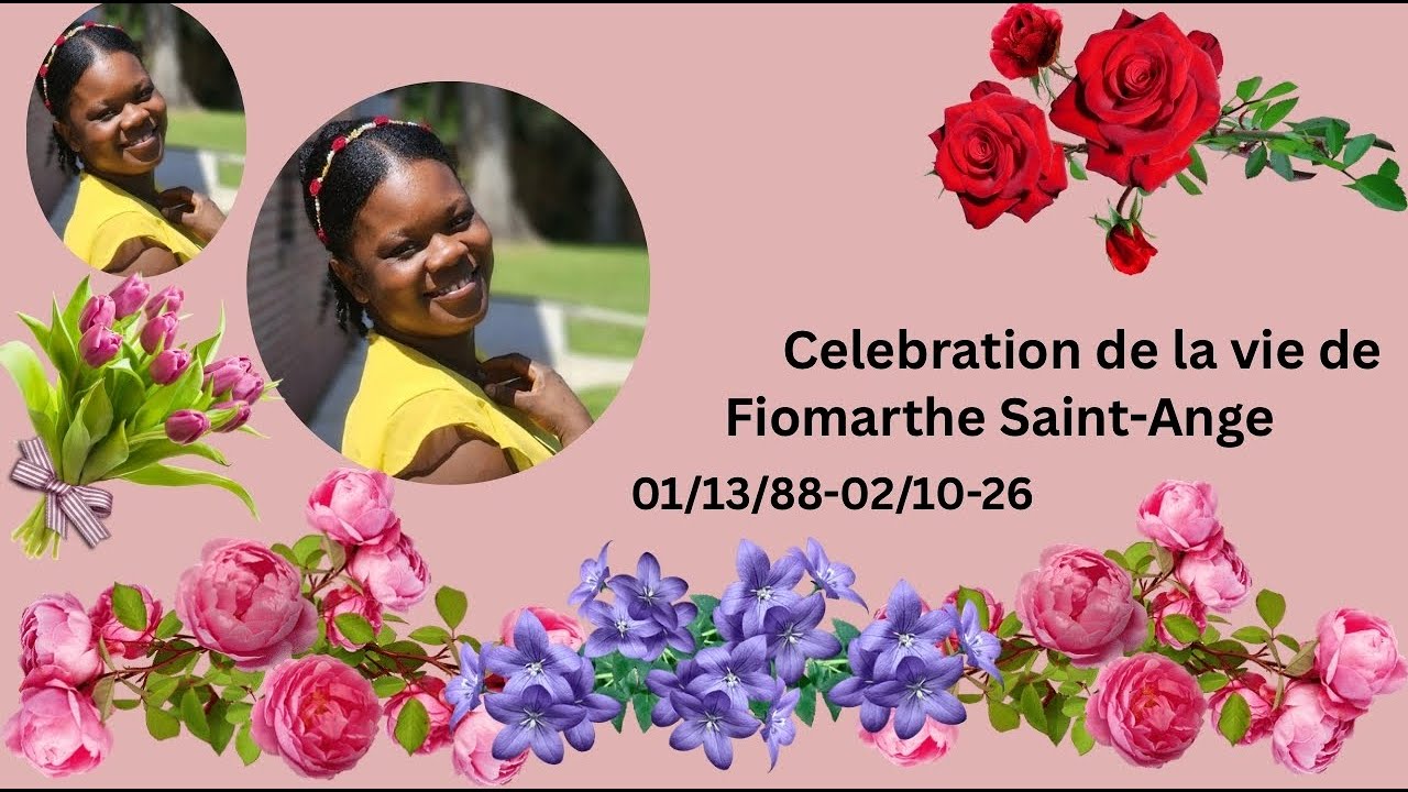 02/28/26 Celebrationm de la vie de de Fiomarthe Saint-Ange Veille