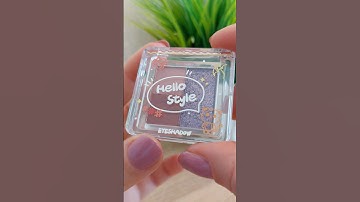 Mini 💜 eyeshadow 👀 unpacking #asmr #asmrmakeup #beautyproducts