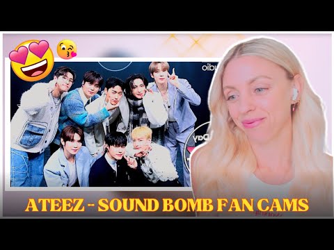 Ateez: Sound Bomb 360˚ Fan Cams Of All Members - Reaction!