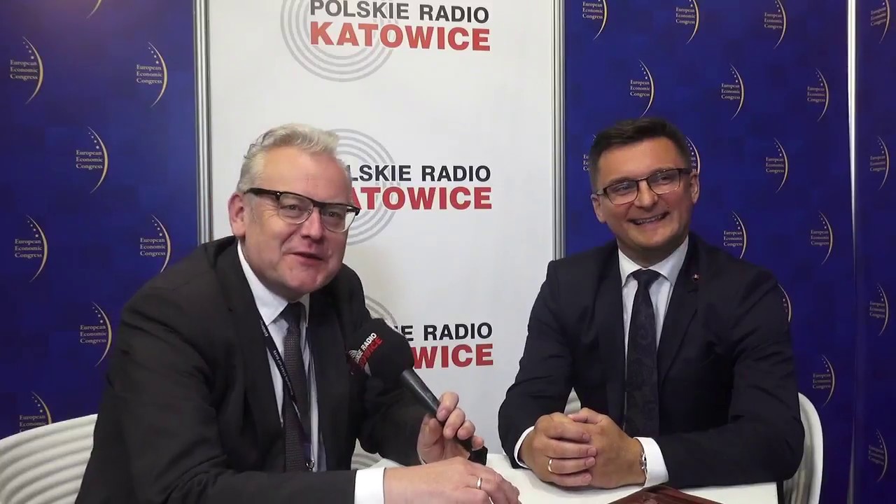 Prezydent Marcin Krupa na EKG 2018 w Polskim Radiu Katowice. 16.05.2018. katowice 2015 stickers