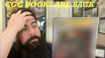 BOOKS ARE BACK! CGC UNBOXING ! Cates & stegman signing!