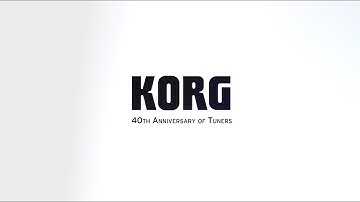 Korg 40th Anniversary of Tuners
