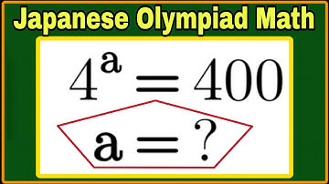 Japanese| A Super Interesting Algebra Olympiad Math Problem| Tricky Math Problem| Brain Buster Math|